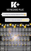 Stellar View Keyboard Plakat