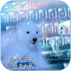 Niedźwiedź polarny Klawiatura Temat Polar bear ikona