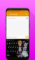 Poster Keyboard For Pretty Cure