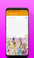 برنامه‌نما Keyboard For Pretty Cure عکس از صفحه