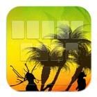 Keyboard Reggae Sunset icon