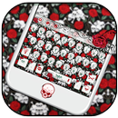 RED ROSE SKULL Live Wallpaper Theme APK