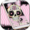 LOVELY SUGAR SKULL Live Wallpaper Theme