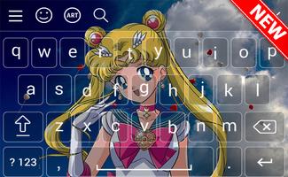 keyboard for sailor moon HD wallpapers Ekran Görüntüsü 3