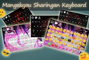 Mangekyou Sharingan Keyboard Affiche