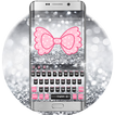 Perak busur Keyboard tema Silver Bow