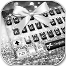 Silver Bow Keyboard Theme APK