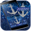 ”Glitter anchor Live Wallpaper Theme