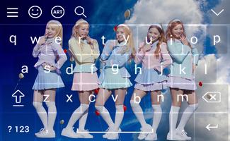 Red Velvet Kpop keyboard (Yeri Wendy Joy Irene..) تصوير الشاشة 3
