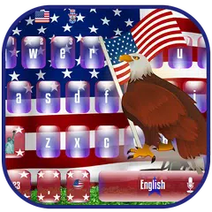 國慶日美國國旗鍵盤主題 APK 下載