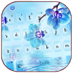Blue orchid Keyboard theme