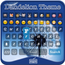 Dandelion Emoji Keyboard Skin APK