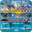 Exotic Emoji Keyboard Theme