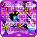 Flower Emoji Keyboard Theme APK