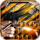 Oro bala teclado tema bullet APK