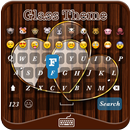 Glass Emoji Keyboard Theme APK