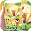 Or Footboll clavier thème APK