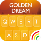 Gold RainbowKeyboard Theme иконка