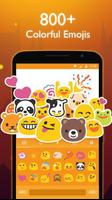 1 Schermata Gold RainbowKeyboard Theme