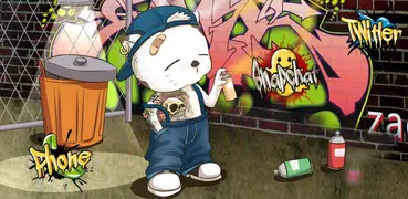 Graffiti theme Cool Cartoon