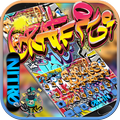 Graffiti Wall Keyboard theme