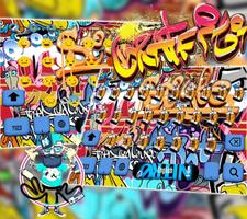 Graffiti Wall Keyboard theme screenshot 1