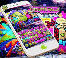 Street Graffiti Keyboard theme پوسٹر