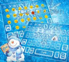 Ice Frozen Keyboard theme screenshot 1