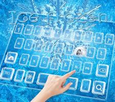 Ice Frozen Keyboard theme syot layar 2