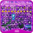 Lavender Emoji Keyboard Theme APK