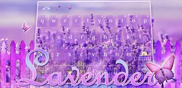 Lilac Lavender Keyboard theme
