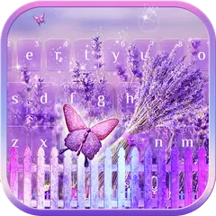 Lilac Lavender Keyboard theme APK download