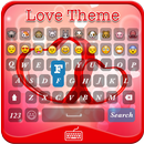Love Emoji Keyboard Theme APK