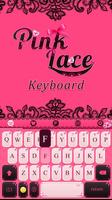 Pinklace Keyboard Theme Affiche