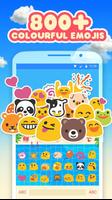 Summer Holiday Keyboard Theme imagem de tela 1