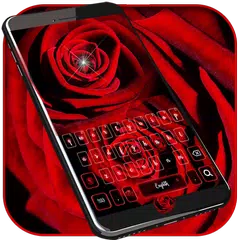 Romantic rose Keyboard theme