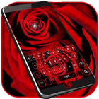 Romantic rose Keyboard theme आइकन