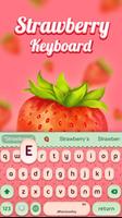 Fruit Keyboard Theme - Strawbe Affiche