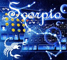 Scorpion Zodiac clavier Thème capture d'écran 1