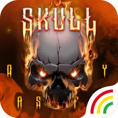 Skull Hellfire Keyboard Theme APK Herunterladen