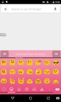 Emoji Keyboard - Macaron Pink imagem de tela 2