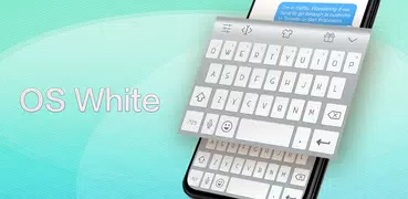 Emoji Keyboard - OS White