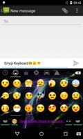 3 Schermata Emoji Keyboard-Neon Light