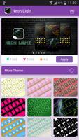 Emoji Keyboard-Neon Light پوسٹر