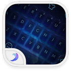 Emoji Keyboard-Starry Sky icône