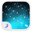 Emoji Keyboard-Night Sky Cyan