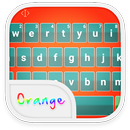 Emoji Keyboard-Orange APK