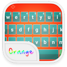 Emoji Keyboard-Orange ไอคอน