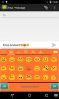 Emoji Keyboard-Orange ภาพหน้าจอ 2