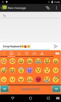 Emoji Keyboard-Orange ภาพหน้าจอ 3